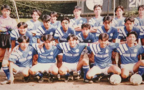 大学時代の院長とサッカー部