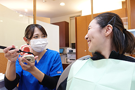 歯科衛生士による術者磨き